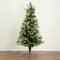 6ft. Fiber Optic Warm White LED Lights Artificial Christmas Tree